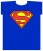 Superman Shield Royal Blue T-Shirt (1)