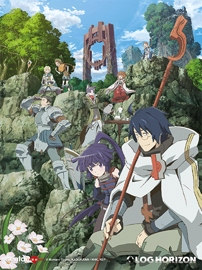 Log Horizon Season 1 3D Lenticular Wall Art Poster Framed