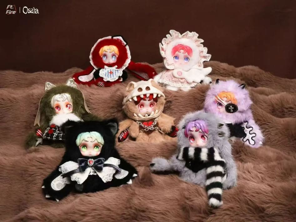 Ossia-Soft Edges Series Plush Blind Box(PDQ/6)