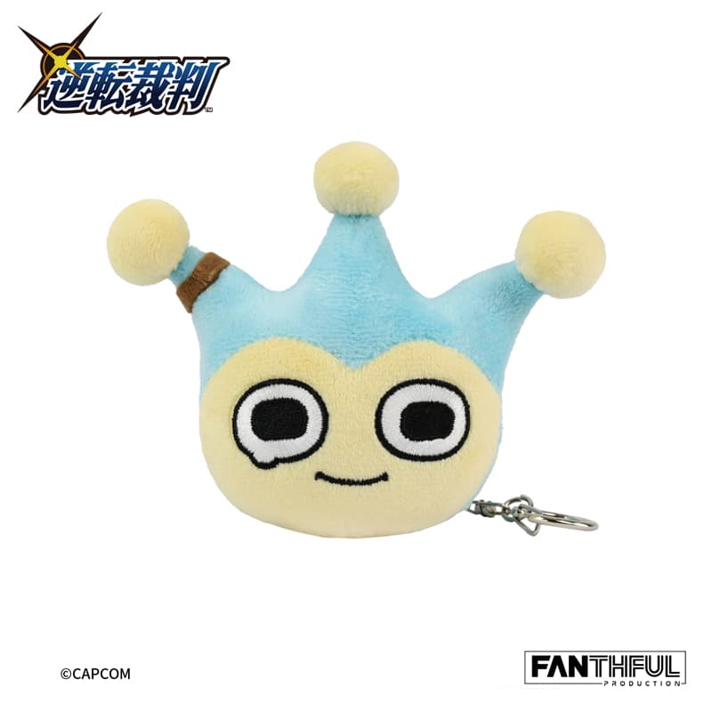 Ace Attorney Series Plush Keychain-Blue Badger（Resale)