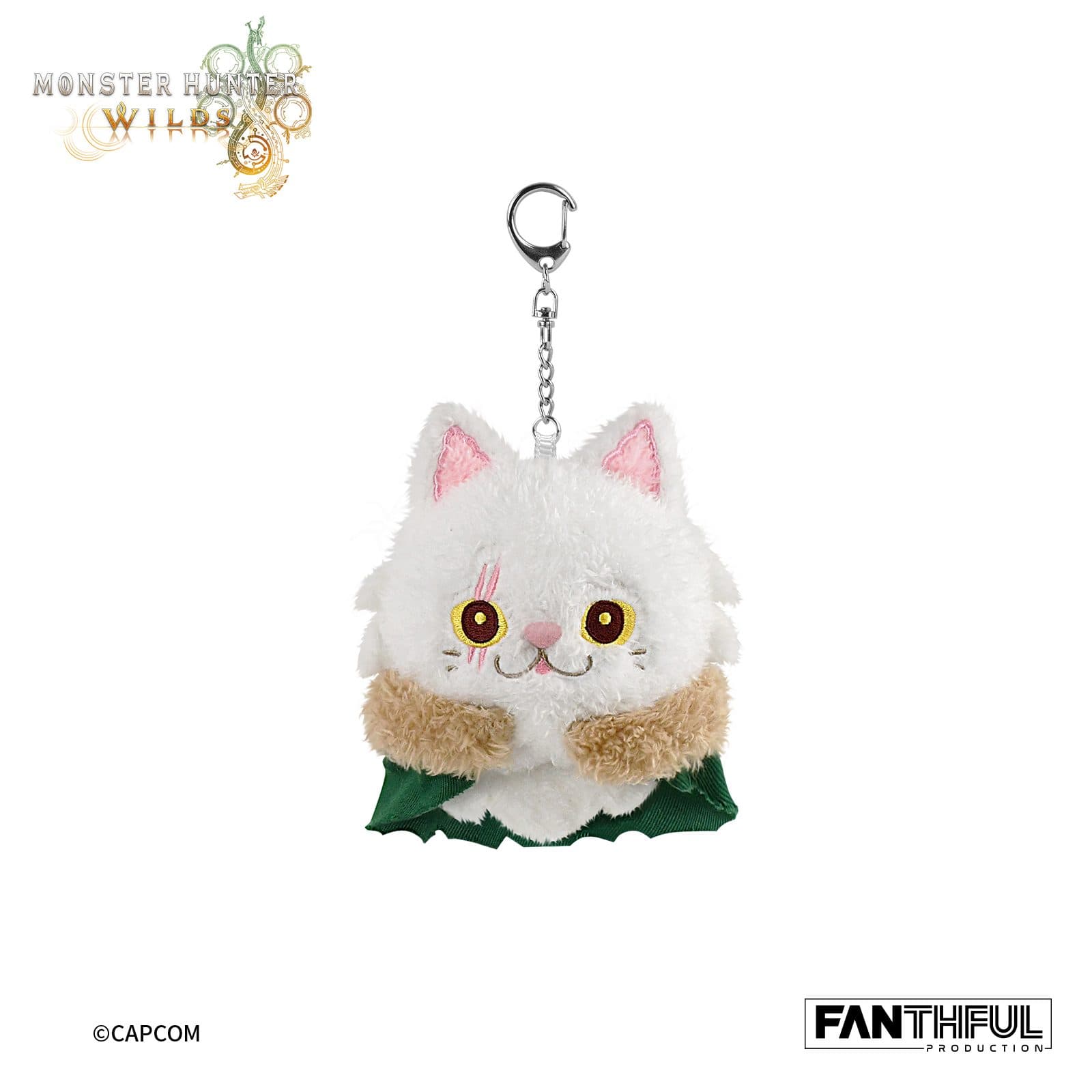 Monster Hunter Wilds Plush Keychain — Athos