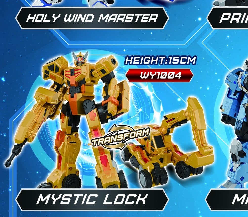 Mechasia Mystic Lock Transformers Action Figure