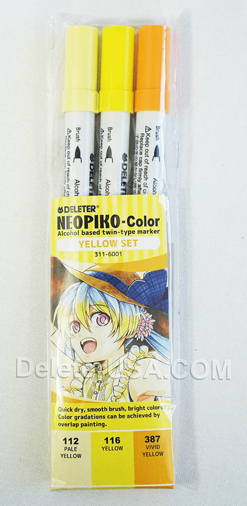 DELETER NEOPIKO-Color Yellow Set