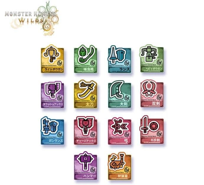 Monster Hunter Wilds Acrylic Badge（blind box) PDQ/14