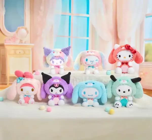 Hello Kitty Sanrio Characters Fly Up Series Plush Blind Box PDQ/6
