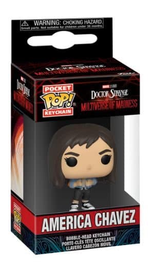 Funko Pop! Keychain: Doctor Strange Multiverse of Madness - America Chavez