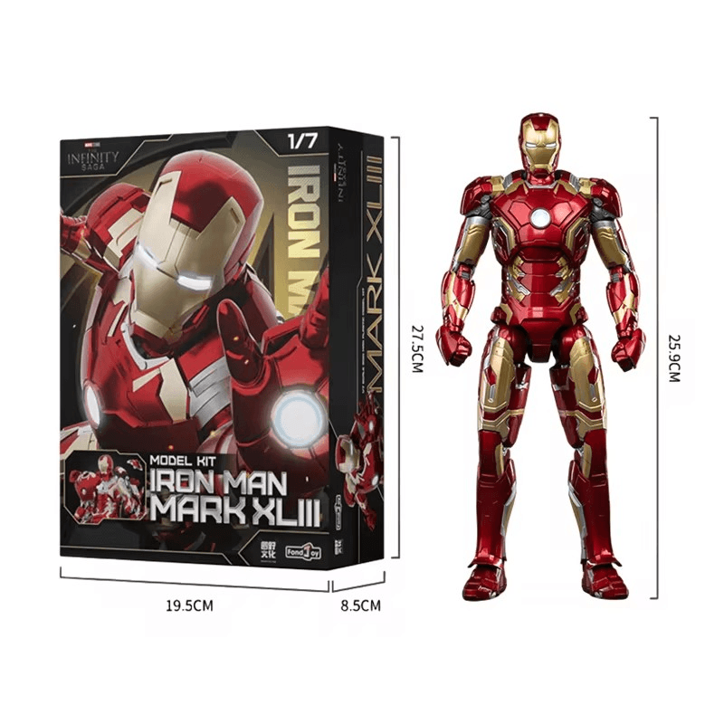 Infinity Saga — Iron Man Mark XLIII 1/7 Scale Model Kit Action Figure