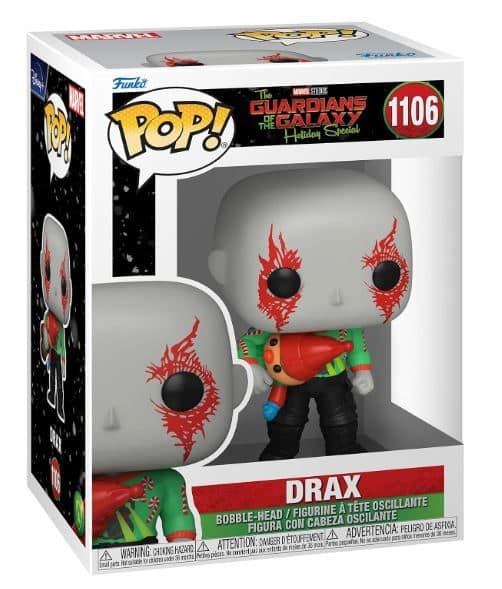 Funko Pop! Marvel Holiday: Guardians of The Galaxy - Drax #1106 (SINGLE)