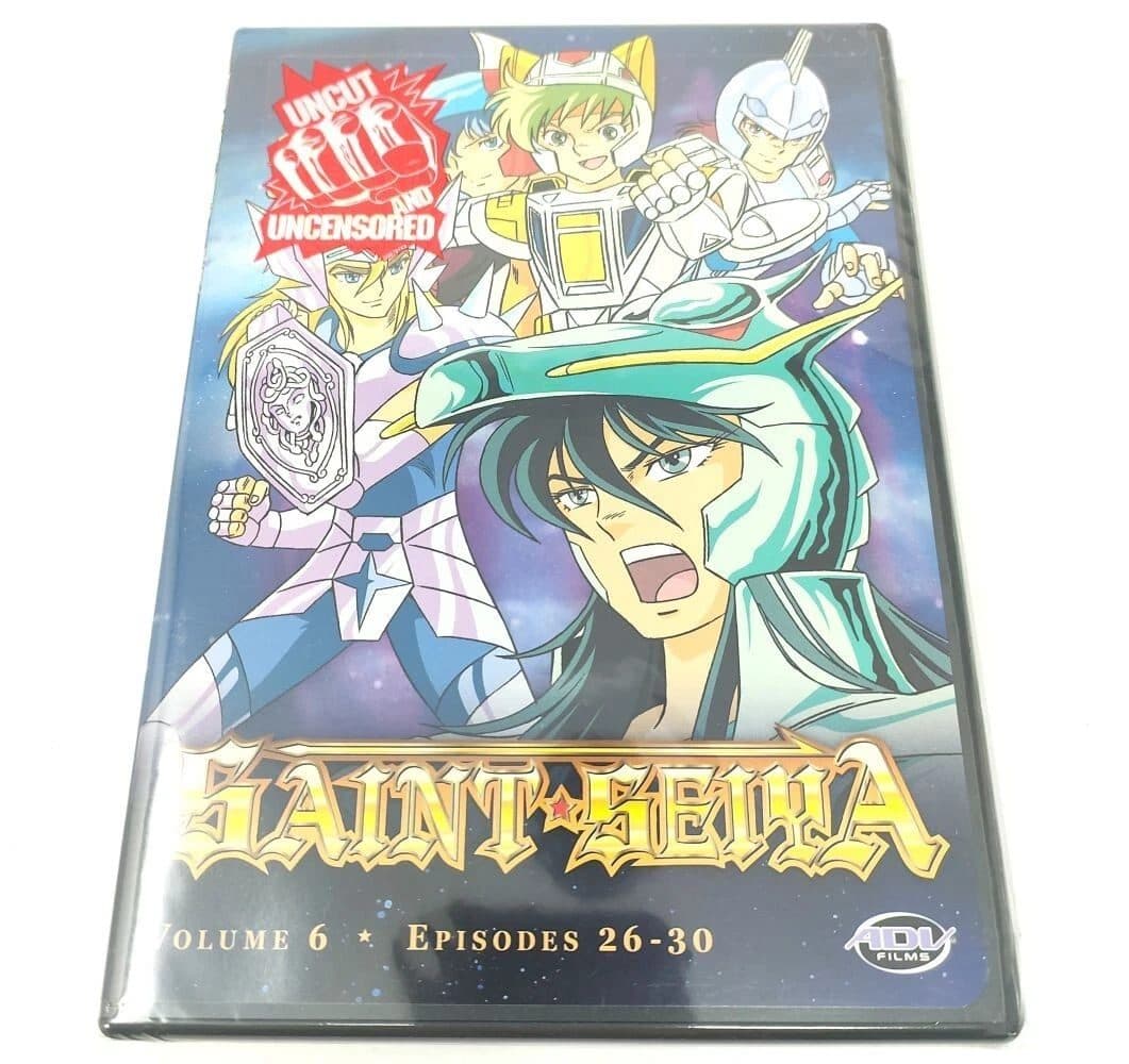 Saint Seiya Vol. 6: Silver Assassins DVD - ADV Films