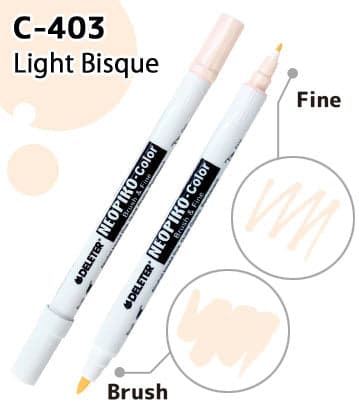 DELETER NEOPIKO-Color Light Bisque (C-403)