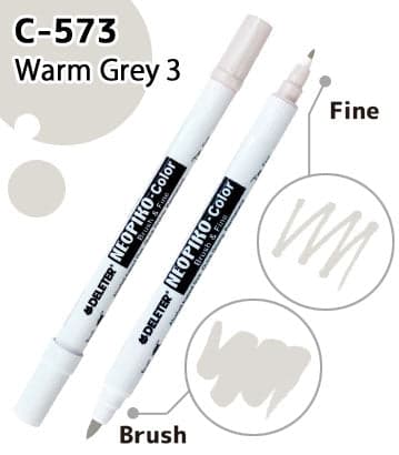 DELETER NEOPIKO-Color Warm Grey 3 (C-573)