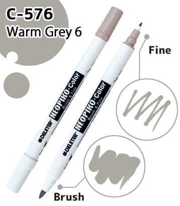 DELETER NEOPIKO-Color Warm Grey 6 (C-576))
