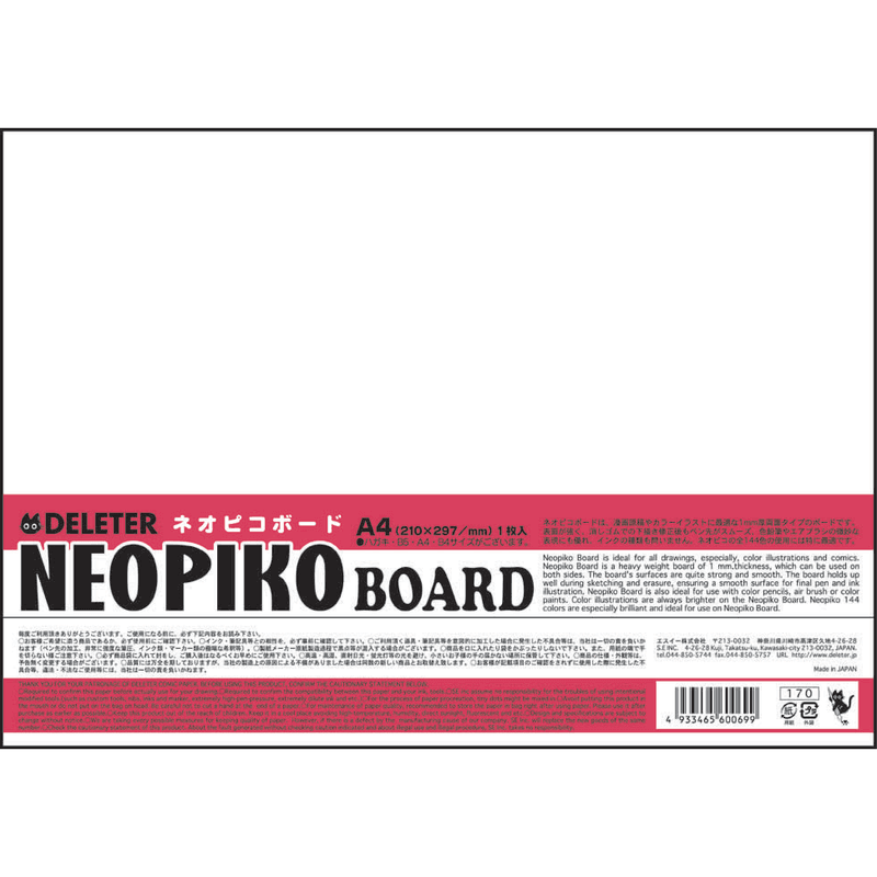 DELETER Neopiko Board (A4 - 210 x 297mm)
