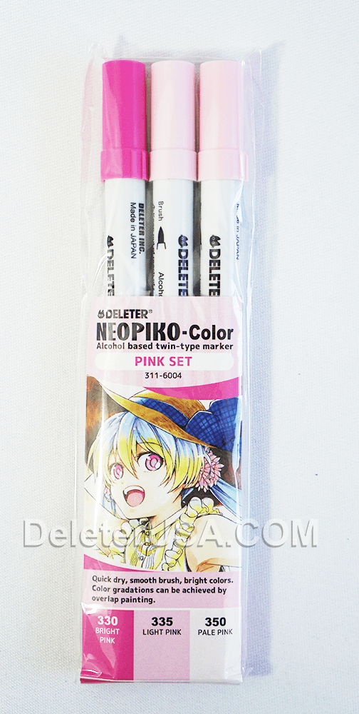 DELETER NEOPIKO-Color Pink Set