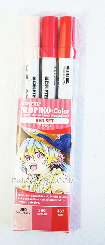 DELETER NEOPIKO-Color Red Set
