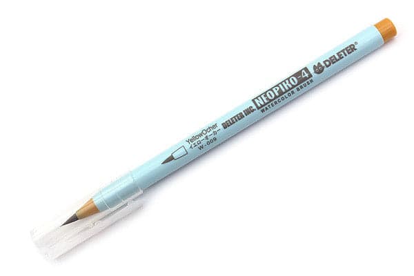 DELETER Neopiko-4 Watercolor Brush Pen W-009 - Yellow Ochre