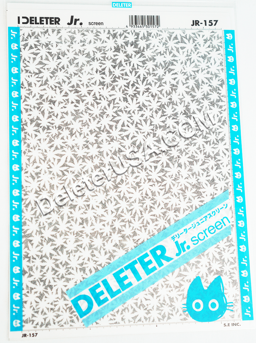DELETER Jr. Screentone - 182 x 253mm - JR-157 (Maple Leaves Pattern)